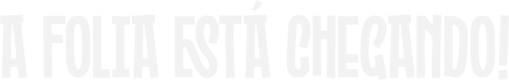 A Folia Está Chegando!